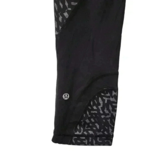 Lululemon Run Inspire Crop II Full-On Luxtreme Block-It Pocket Net Pop 6/15 6 - Picture 5 of 13